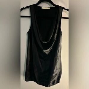 Ramy‎ Brook Womens Silk blend size XS sleeveless cowl neck top elastic waist